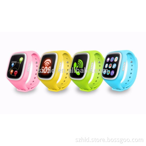 2017 new products can Support GPS+LBS Positioning smartwatch for kids with SIM card
